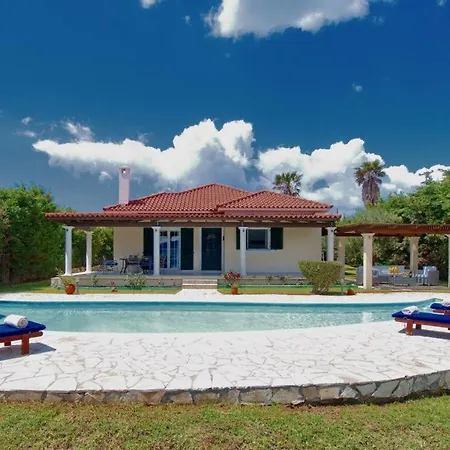 Kefalonia Sleeps 4 With Pool Air Con And Wifi 빌라 *